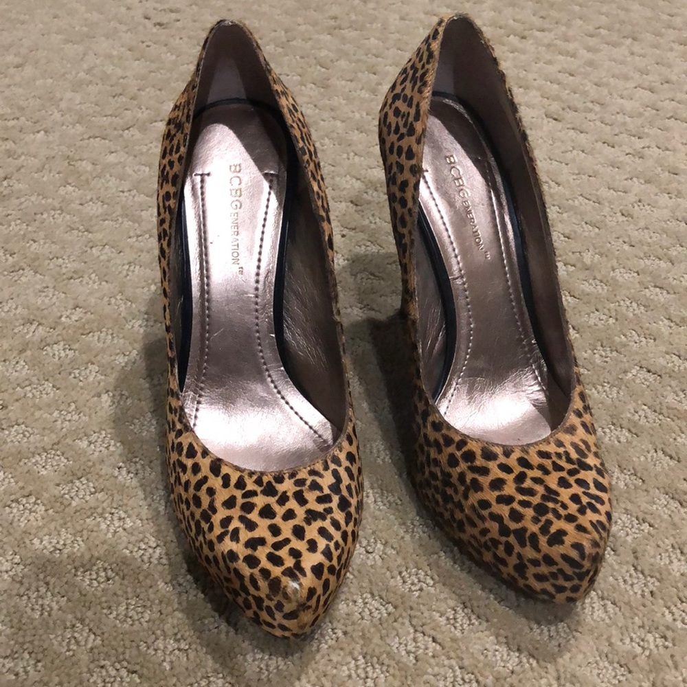 BCBGeneration Calf hair heel